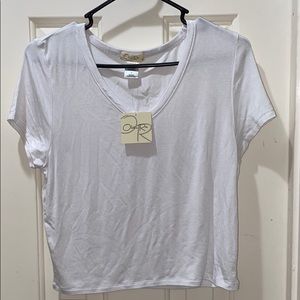 White V neck